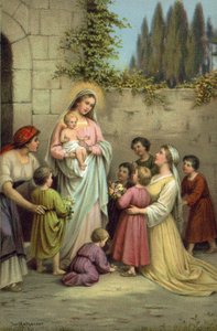 Sainte Marie, protectrice des innocents - Joseph Mathauser